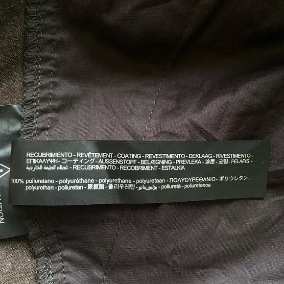 Zara NWT women’s joggers Size L shiny black polyurethane - Picture 9 of 12